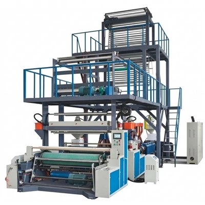 HDPE LDPE ABC Three Layer Co Extrusion Film Blowing Machine